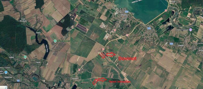 Iepuresti, Gorneni, Giurgiu, Teren intravilan de vanzare, 33.700 mp